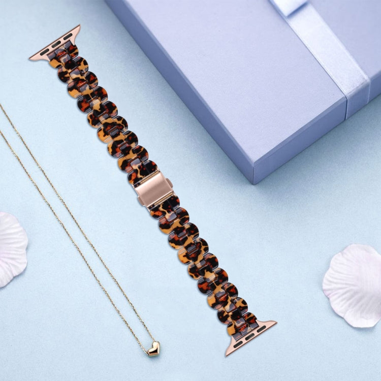 Oval Resin Replacement Strap Watchband, For Apple Watch Series 7 41mm / & 6 & SE & 5 & 4 40mm, For Apple Watch Series 7 45mm / & 6 & SE & 5 & 4 44mm