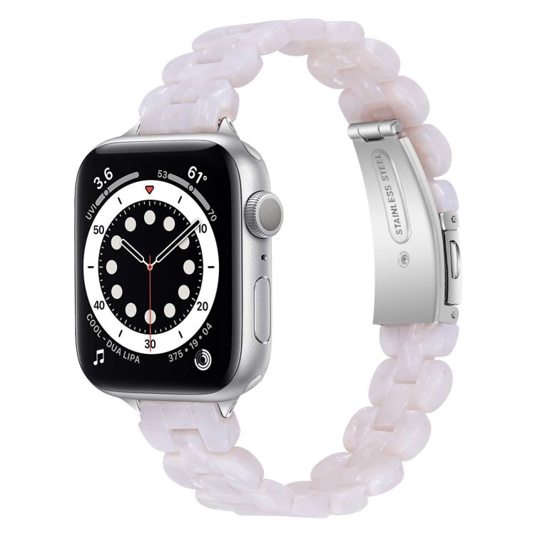 Oval Resin Replacement Strap Watchband, For Apple Watch Series 7 41mm / & 6 & SE & 5 & 4 40mm, For Apple Watch Series 7 45mm / & 6 & SE & 5 & 4 44mm