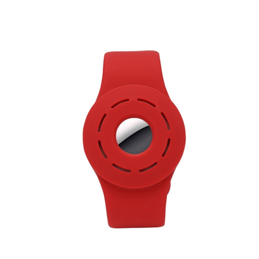 Étui de protection antichoc en silicone, avec bracelet, pour AirTag