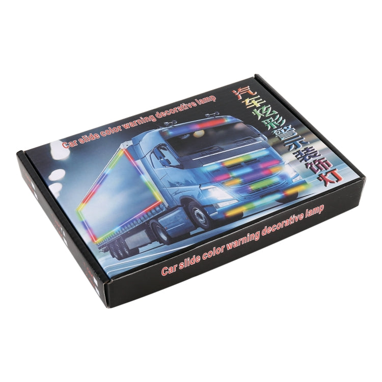 DC24V / 7W Colorful Truck Warning Light Slide Light with SMD-5050 Lamp Beads, 1m, 1.2m, 1.5m, 1.8m, 2.0m, 2.4m