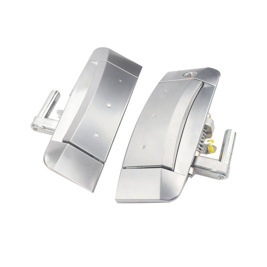 A5924 1 Pair Car Door Outside Handle 80607-CD41E+80606-CD01E for Nissan 350Z 2003-2009, CP-2593, CP-2592