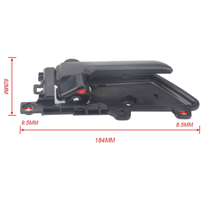 A3242 1 Pair Car Door Inside Handle 82610-3J000+82620-3J000 for Hyundai Veracruz 2007 -2012, A3242