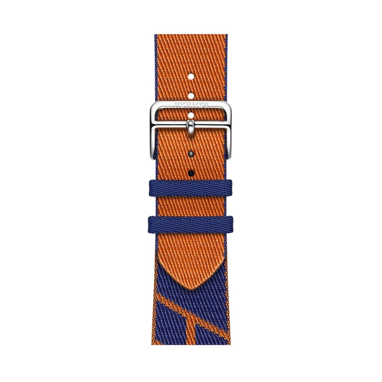 Two-color Nylon Braid Replacement Wrist Strap Watchband, For Apple Watch Series 7 41mm / & 6 & SE & 5 & 4 40mm, For Apple Watch Series 7 45mm / & 6 & SE & 5 & 4 44mm