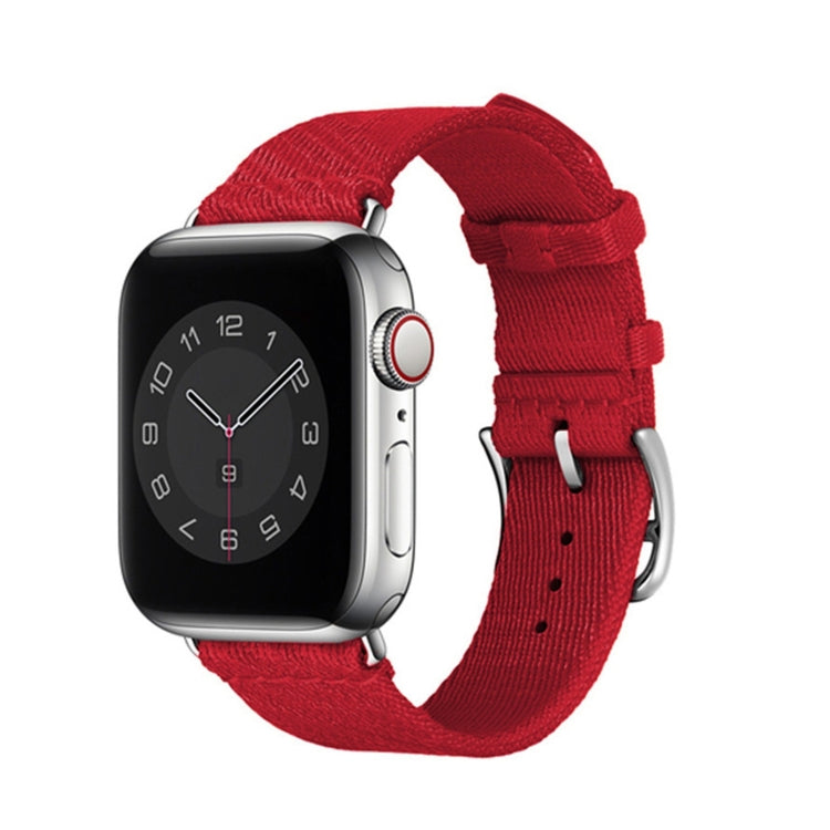 Two-color Nylon Braid Replacement Wrist Strap Watchband, For Apple Watch Series 7 41mm / & 6 & SE & 5 & 4 40mm, For Apple Watch Series 7 45mm / & 6 & SE & 5 & 4 44mm