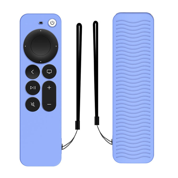 Silicone Protective Case Cover For Apple TV 4K 4th Siri Remote Controller