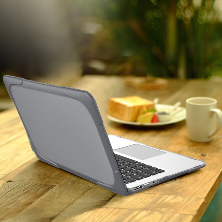 TPU + PC Two-color Anti-fall Laptop Protective Case, For MacBook Air 11.6 inch A1465 / A1370, For MacBook Retina 12 inch A1534