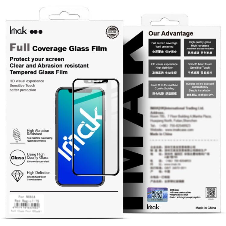 IMAK 3D Curved Full Screen Tempered Glass Film, For Google Pixel 6 Pro
