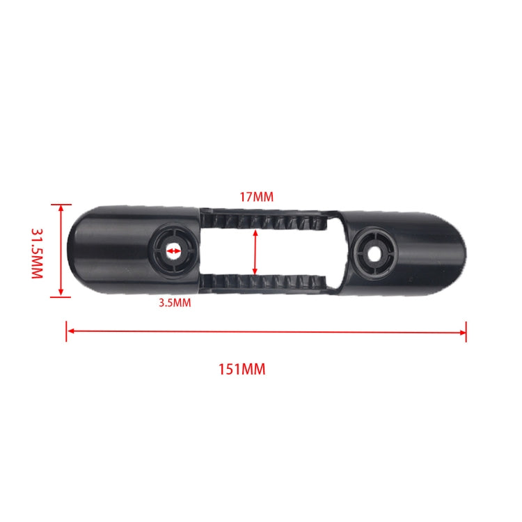Boat / Kayak Oar Plastic Fixing Buckle Paddle Clip Holder with Screws, A5959 2 PCS, A5960 4 PCS