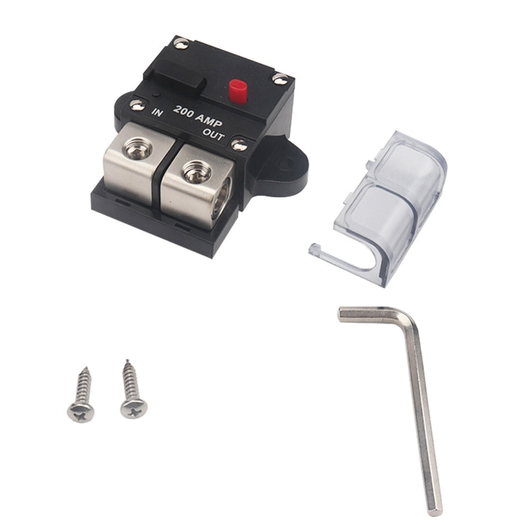 200A Car / Yacht Audio Circuit Breaker with Accessory, A6071