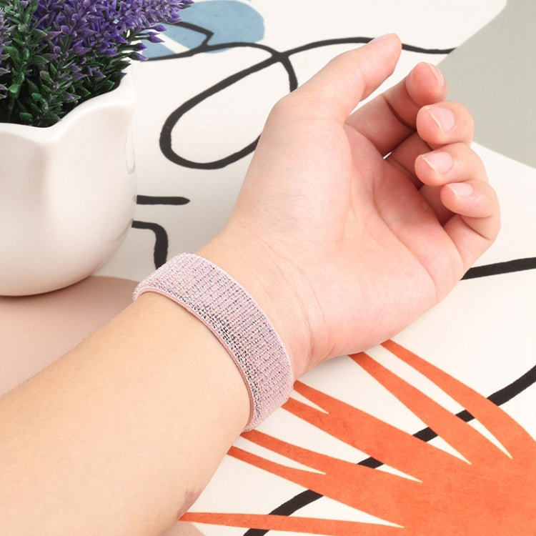 Bracelet de rechange en nylon à tour unique, taille : S 135mm pour Apple Watch Series 6 & SE & 5 & 4 40mm / 3 & 2 & 1 38mm, S 135mm 40mm / 38mm