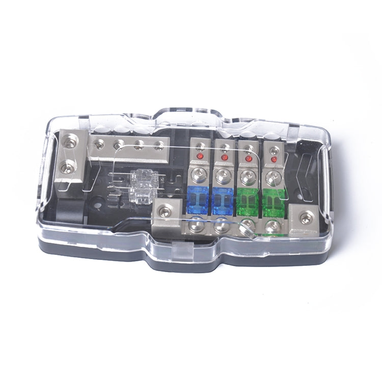 Multi-functional LED Car Audio Stereo Mini ANL Fuse Box with Wrench, A0529 Fuse Box