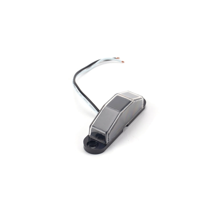 Trailer / RV / Truck 10-30V 4LED Triangle License Plate Light, A4067