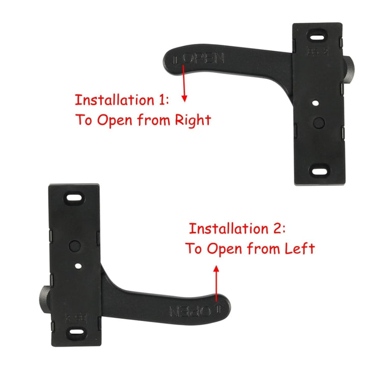 A6378-02 RV Right Side Window Door Handle Door Latch, A6378-02