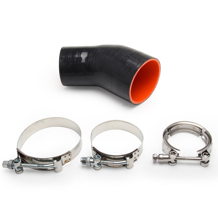 Car Modified 50mm Turbo Intake Pipe Kit for BMW N54 E88 E90, JQG1006-BK