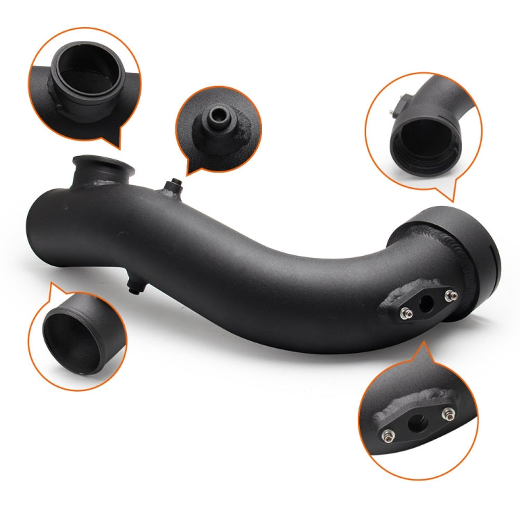 Car Modified 50mm Turbo Intake Pipe Kit for BMW N54 E88 E90, JQG1006-BK