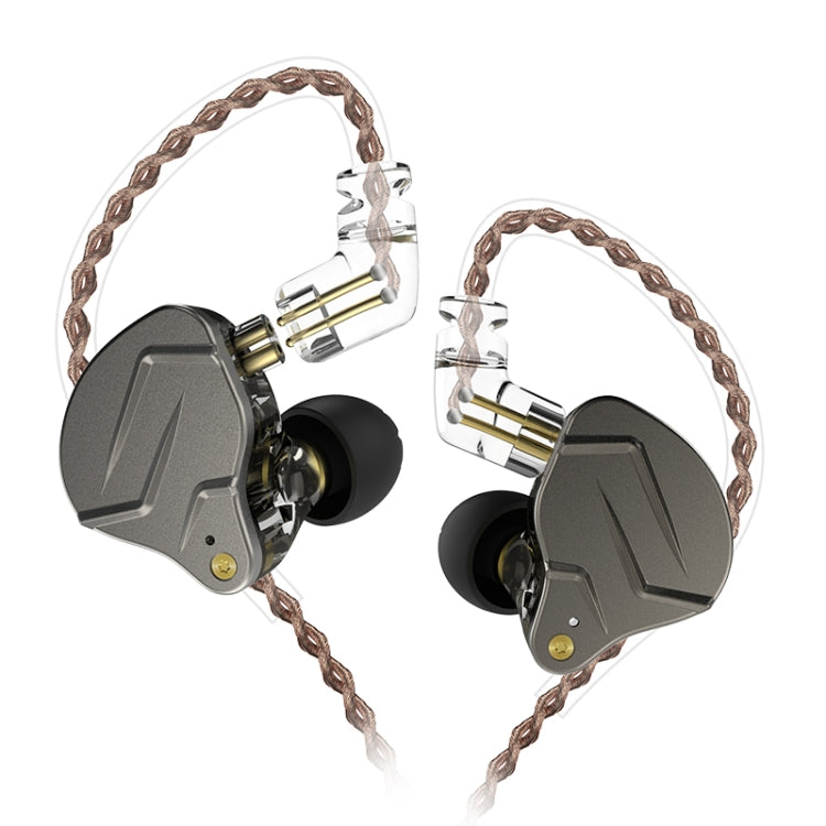 KZ ZSN Pro Ring Iron Hybrid Drive Metal In-ear Wired Earphone,, ZSN Standard Version(Blue), ZSN Standard Version(Purple), ZSN Mic Version(Grey), ZSN Mic Version(Blue), ZSN Mic Version(Purple), ZSN Standard Version(Grey)
