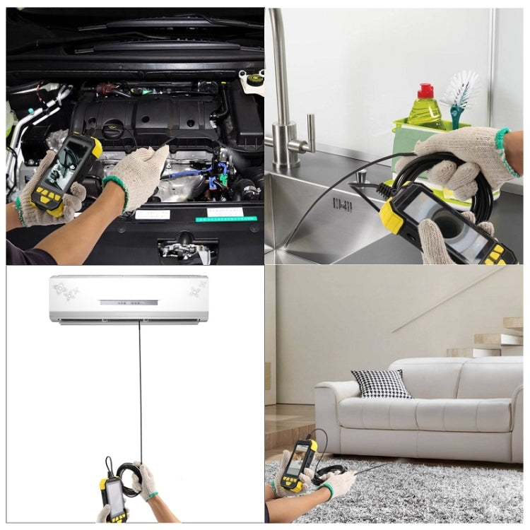 Y19 5.5mm Dual Lens Hand-held Hard-wire Endoscope with 4.3-inch IPS Color LCD Screen, 2m, 3.5m, 5m, 10m