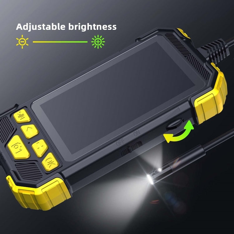 Y19 5.5mm Dual Lens Hand-held Hard-wire Endoscope with 4.3-inch IPS Color LCD Screen, 2m, 3.5m, 5m, 10m