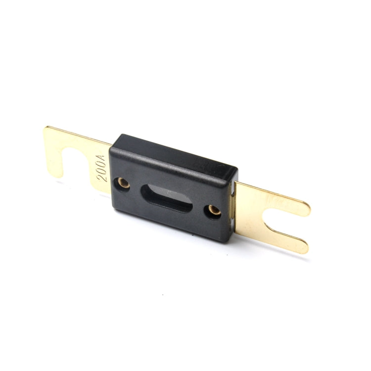 5 PCS 200A Gold-plated Large Forkbolt Car ANL Fuse, 200A