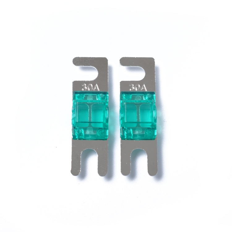 A0303 Blue 5 PCS Car Audio AFS Mini ANL 30A Fuse Nicked Plated, A0301 Green, A0302 Dark Orange, A0303 Blue, A0304 Transparent