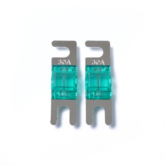 A0303 Blau 5 Stück Auto Audio AFS Mini ANL 30A Sicherung vernickelt, A0301 Grün, A0302 Dunkelorange, A0303 Blau, A0304 Transparent