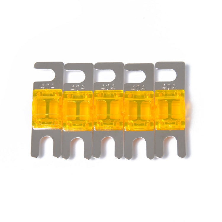 A0303 Blue 5 PCS Car Audio AFS Mini ANL 30A Fuse Nicked Plated, A0301 Green, A0302 Dark Orange, A0303 Blue, A0304 Transparent