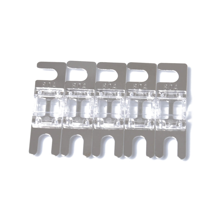 A0303 Blue 5 PCS Car Audio AFS Mini ANL 30A Fuse Nicked Plated, A0301 Green, A0302 Dark Orange, A0303 Blue, A0304 Transparent