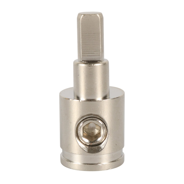 A5679 2 PCS Car Large Size Nickel-plated Brass 0GA to 4GA Audio Terminal Block, A5679