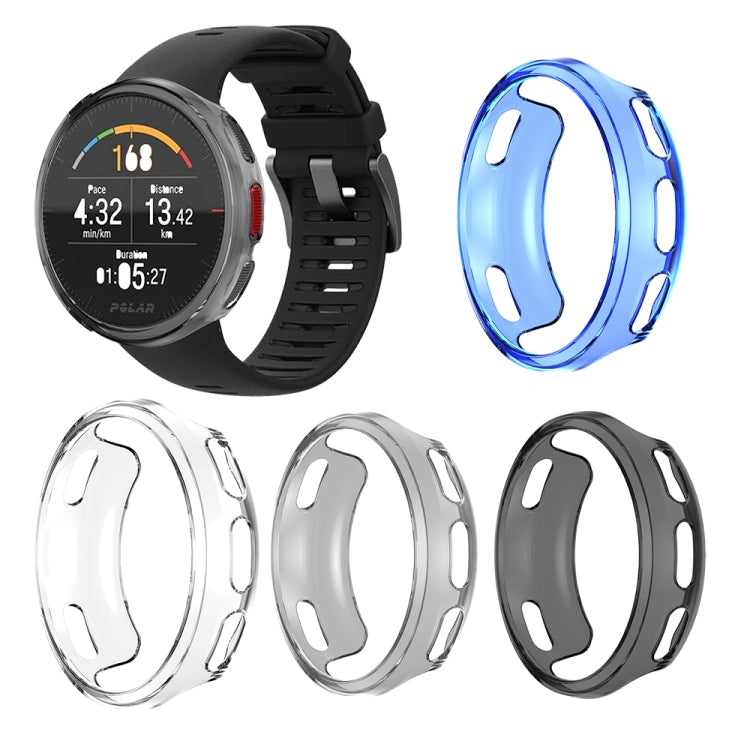 TPU Half-pack Candy Color Protective Case, For Polar Vantage V2