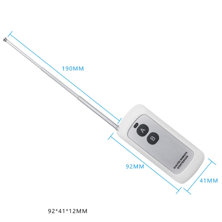 1000-2E Two-button Water Pump Motor Smart Socket Access Control Lamp Learning Wireless Remote Control, 315M 1527, 433M 1527, 315M 4.7, 433M 4.7