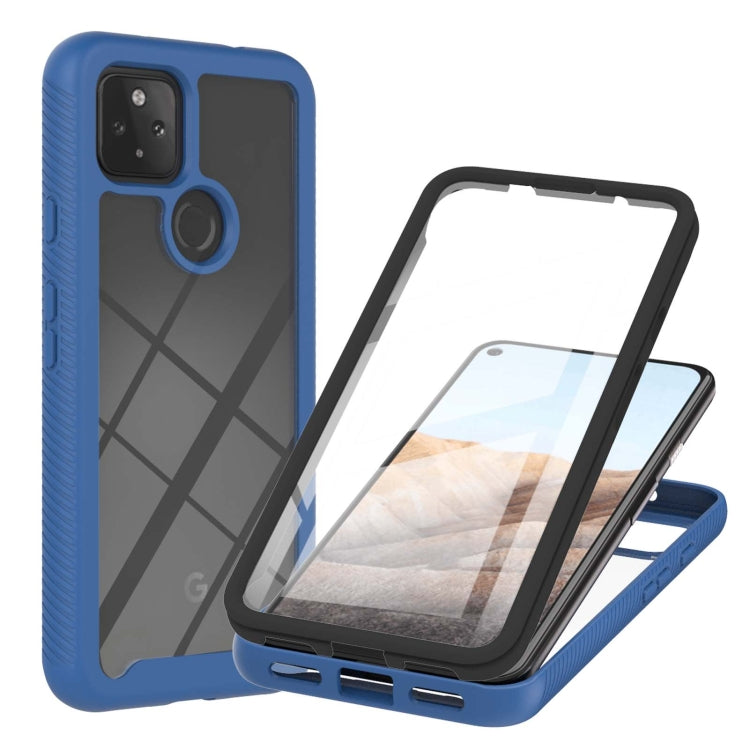 Starry Sky Solid Color Series Shockproof PC + TPU Protective Case with PET Film, For Google Pixel 5A 5G, For Motorola Moto Edge S / G100