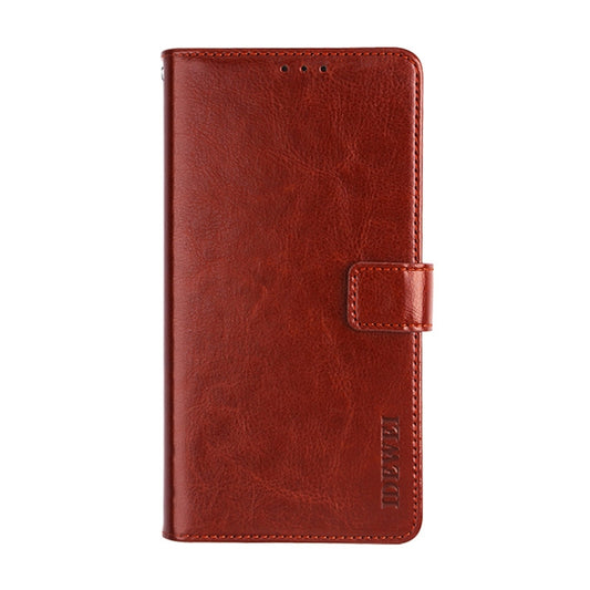idewei Crazy Horse Texture Leather Phone Case with Holder & Card Slots & Wallet, For Motorola Moto E20, For Nokia C30, For OnePlus 9RT 5G, For OPPO K9s, For Oukitel C25, For OPPO Realme GT Neo2, For vivo Y33s, For Xiaomi Mi 11T