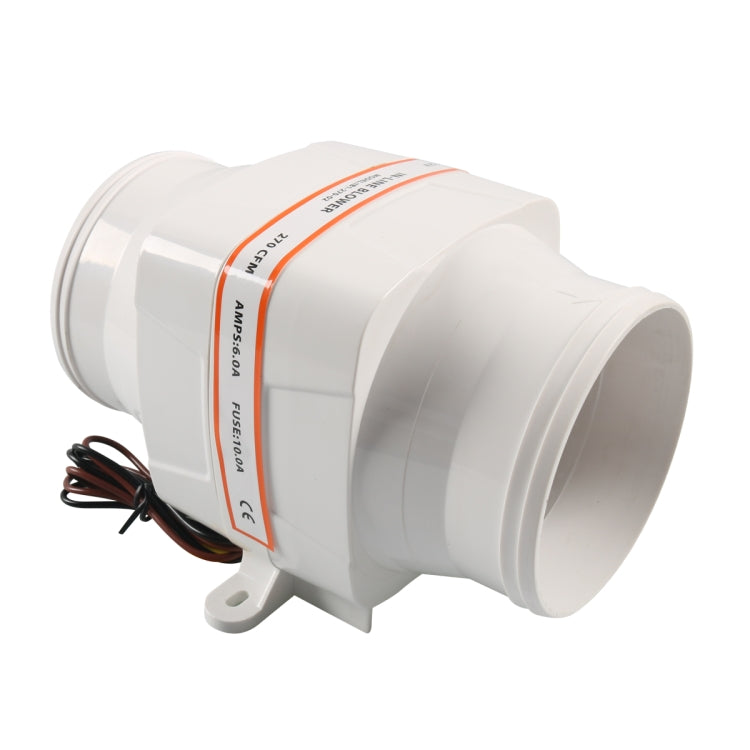 4 inch 12V 6-Blade Yacht Exhaust Fan, A6608-01