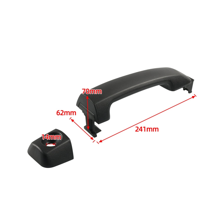 A6797 2 Pair Car Outside Door Handle 69210-0C010 for Toyota Tundra 2007-2020, A6797