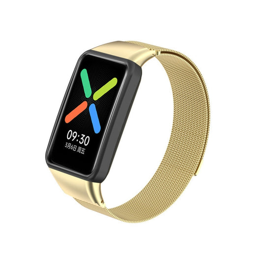 Bracelet de montre magnétique milanais en métal, pour OPPO Watch Free NFC