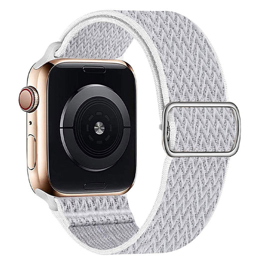 W Texture Nylon Strap For Apple Watch Series, 7 41mm / 6&SE&5&4 40mm / 3&2&1 38mm, 7 45mm / 6&SE&5&4 44mm / 3&2&1 42mm