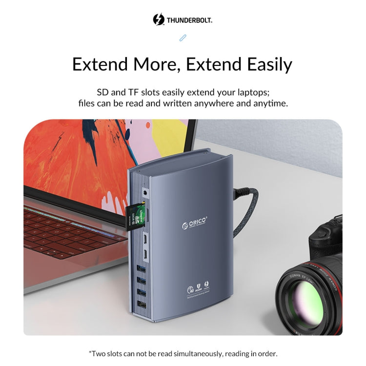 ORICO TB3-S3 Thunderbolt 3 Docking Station, TB3-S3
