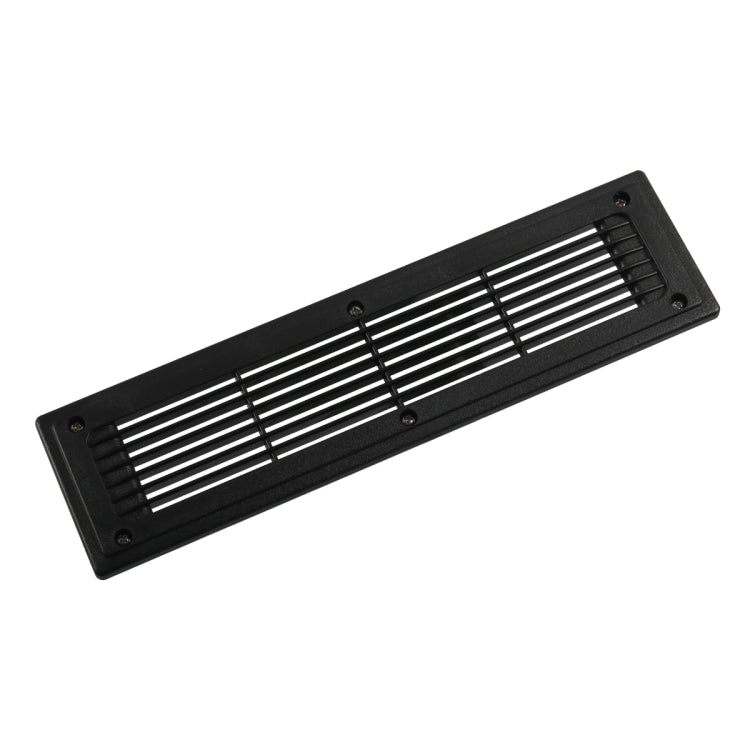 300x80mm RV / Bus Straight Louver Vent with Screws, A6793