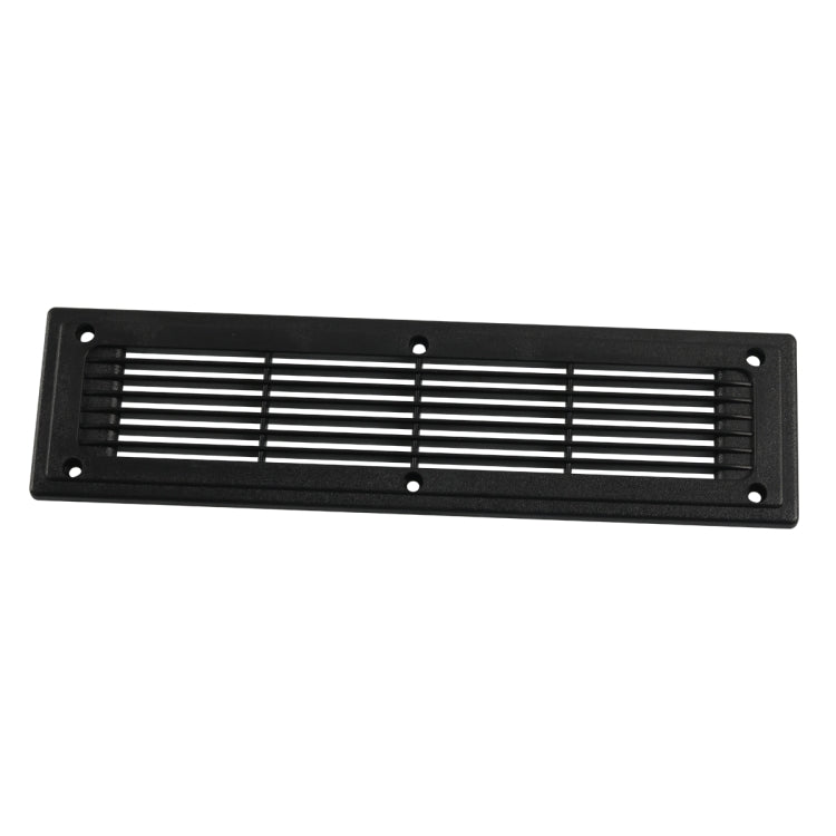 300x80mm RV / Bus Straight Louver Vent with Screws, A6793