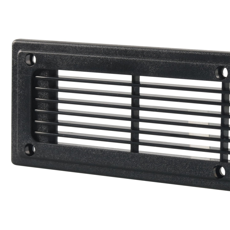 300x80mm RV / Bus Straight Louver Vent with Screws, A6793