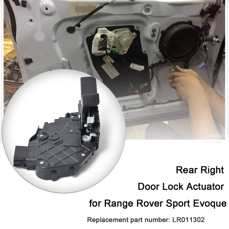 Car Rear Right Door Lock Actuator Motor LR011302 for Land Rover, A1608-04