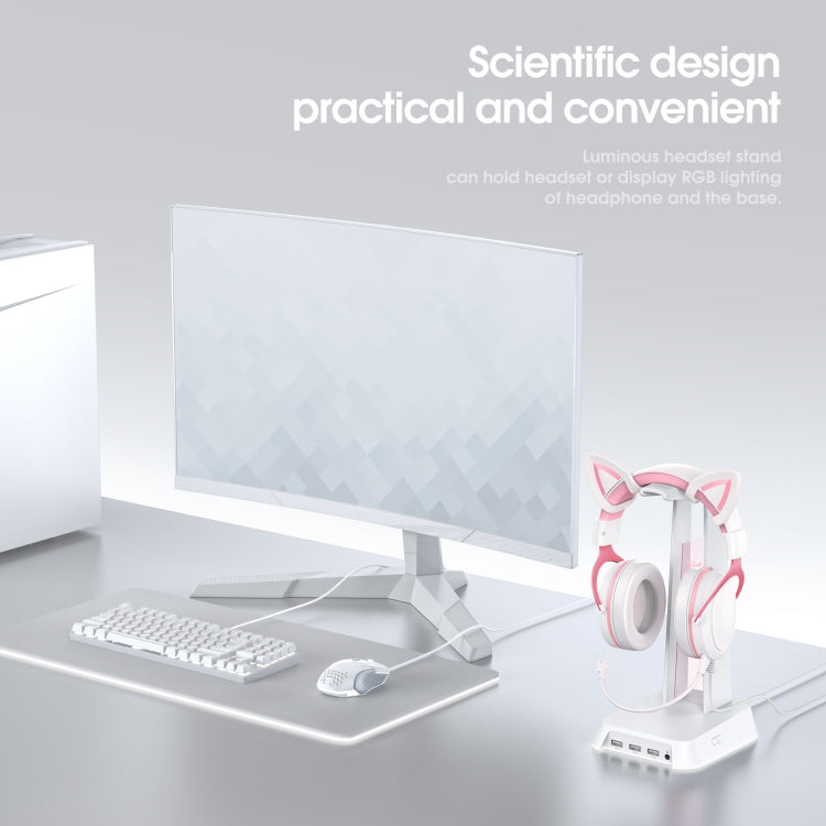ONIKUMA ST-2 RGB Lighting Headset Holder Stand