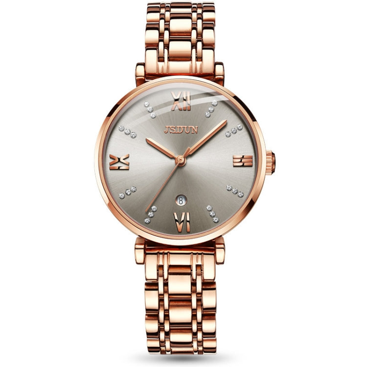 JIN SHI DUN 6533 Montre Femme Tendance Étanche Ultra-fine à Quartz