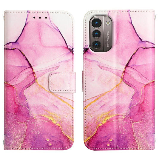 PT003 Marble Pattern Flip Leather Phone Case, For Nokia G21 / G11, For OPPO Realme C35, For OPPO Realme GT2 Pro, For Infinix Hot 11 Play / Hot 10 Play, For OPPO Reno7 5G Foreign Version, For Infinix Hot 11S NFC X6812B