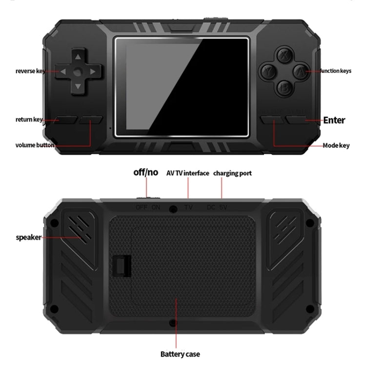 S8 3.0 inch Screen Classic Handheld Game Console Built-in 520 Games