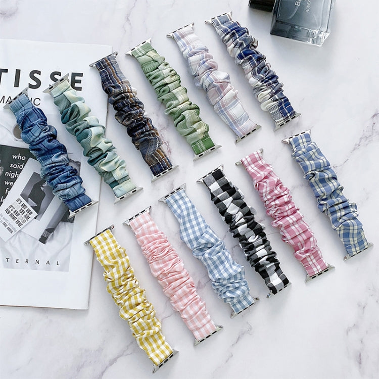 Bracelet en tissu élastique à boucle unique pour Apple Watch Series, 7 41mm / 6&SE&5&4 40mm / 3&2&1 38mm, 7 45mm / 6&SE&5&4 44mm / 3&2&1 42mm