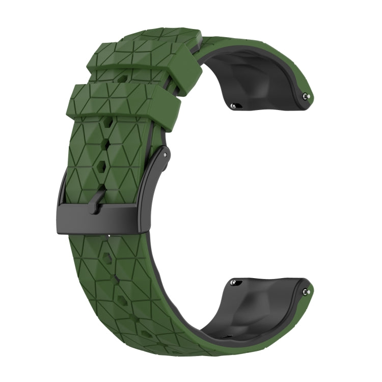 Two-color Silicone Watchband, For Suunto 9