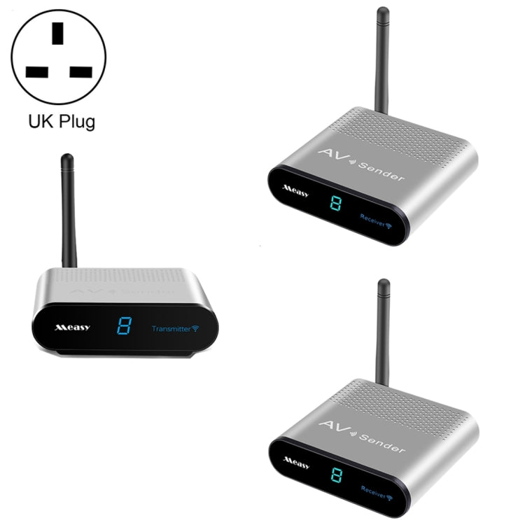 Measy AV530-2 5.8GHz Wireless Audio / Video Transmitter + 2 Receiver, Transmission Distance: 300m,, AV530-2 EU Plug, AV530-2 AU Plug, AV530-2 UK Plug