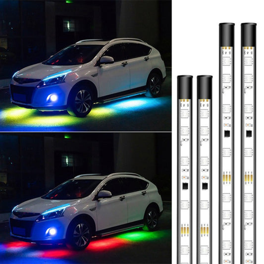 Car Modification Symphony Voice Control LED Chassis Lights, 2 x 60cm + 2 x 90cm, 2 x 60cm + 2 x 180cm, 2 x 90cm + 2 x 120cm, 2 x 120cm + 2 x 150cm, 4 x 60cm + 2 x 90cm, 4 x 60cm + 2 x 120cm, 4 x 60cm + 2 x 150cm, 4 x 60cm + 2 x 180cm