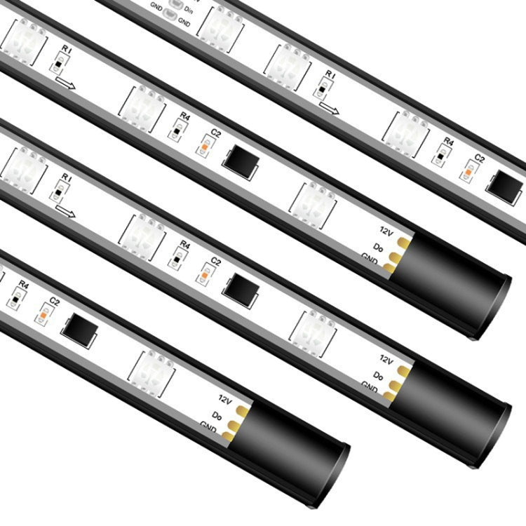 Car Modification Symphony Voice Control LED Chassis Lights, 2 x 60cm + 2 x 90cm, 2 x 60cm + 2 x 180cm, 2 x 90cm + 2 x 120cm, 2 x 120cm + 2 x 150cm, 4 x 60cm + 2 x 90cm, 4 x 60cm + 2 x 120cm, 4 x 60cm + 2 x 150cm, 4 x 60cm + 2 x 180cm